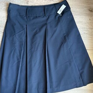 Sunday Best Blue Mini A-line Pleated Skirt